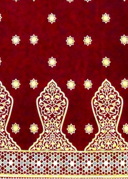 Золотошвейные портьеры для сцены Ферганского дворца искусств